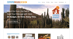Desktop Screenshot of coyotehouse.com